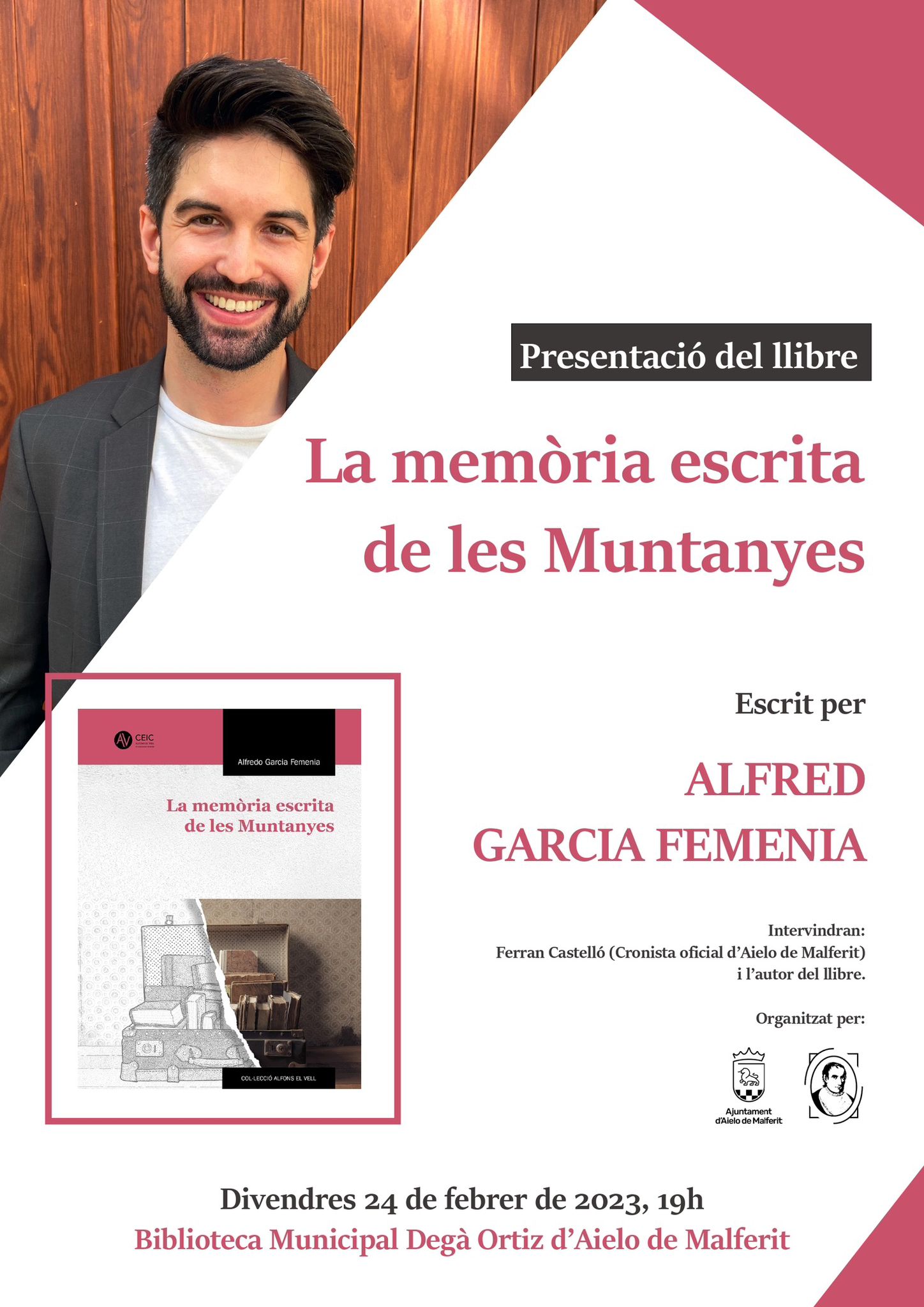 Presentació del llibre LA MEMÒRIA ESCRITA DE LES MUNTANYES