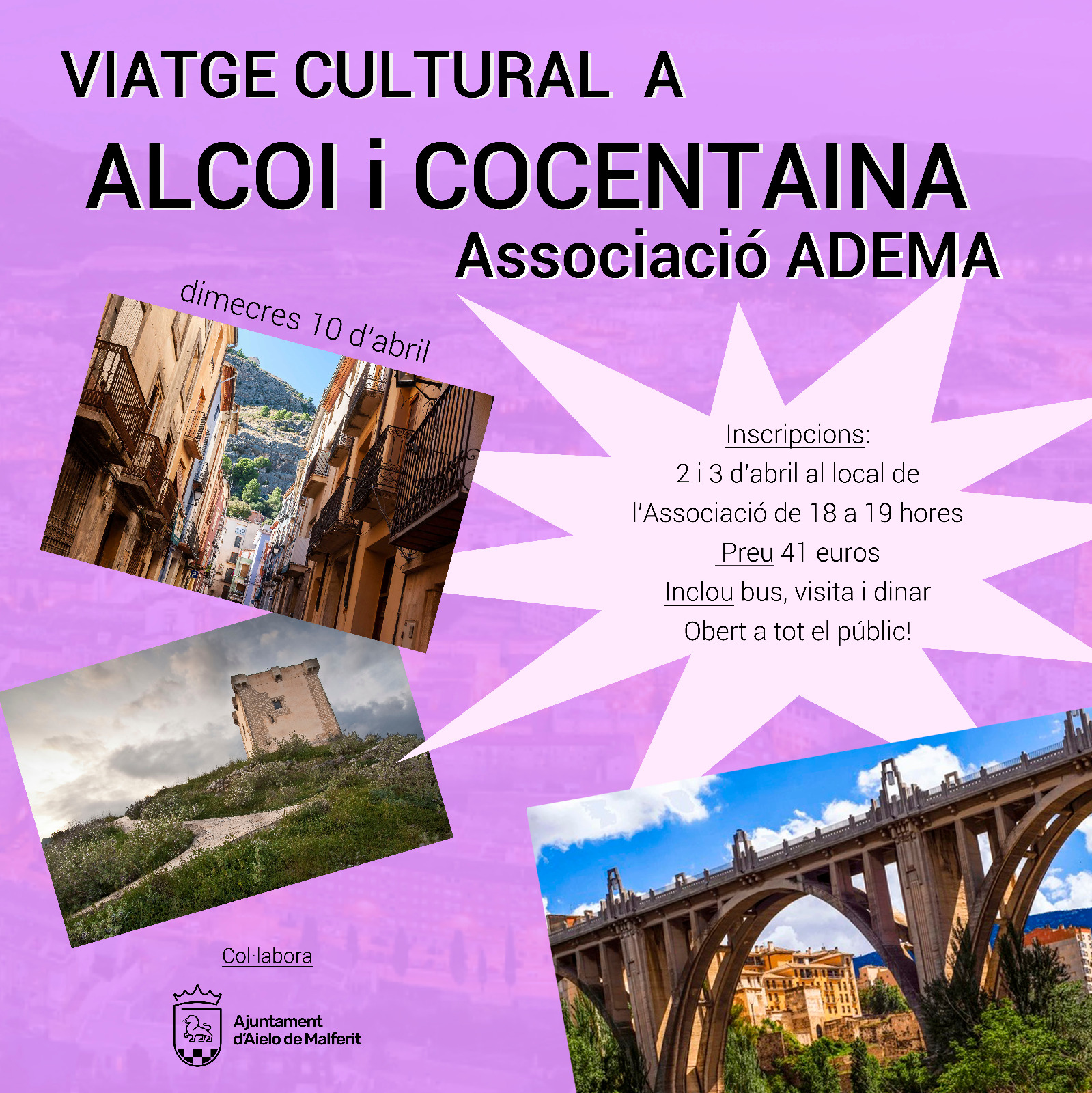 Viatge a Alcoi i Cocentaina | Associació ADEMA