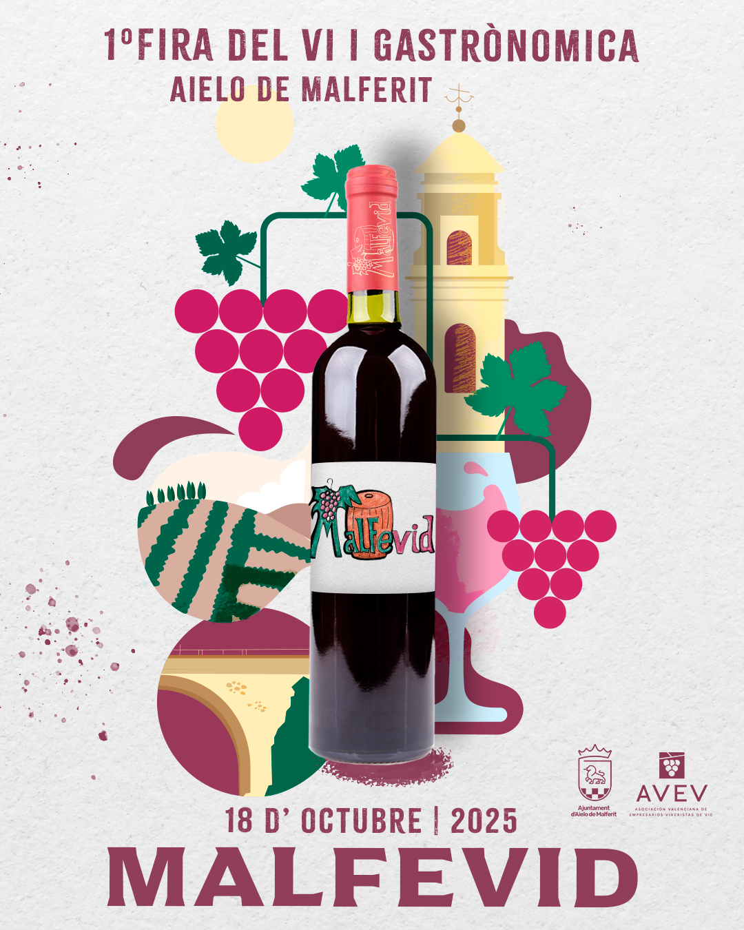 MALFE-VID I Fira del Vi i Gastronòmica d'Aielo de Malferit 