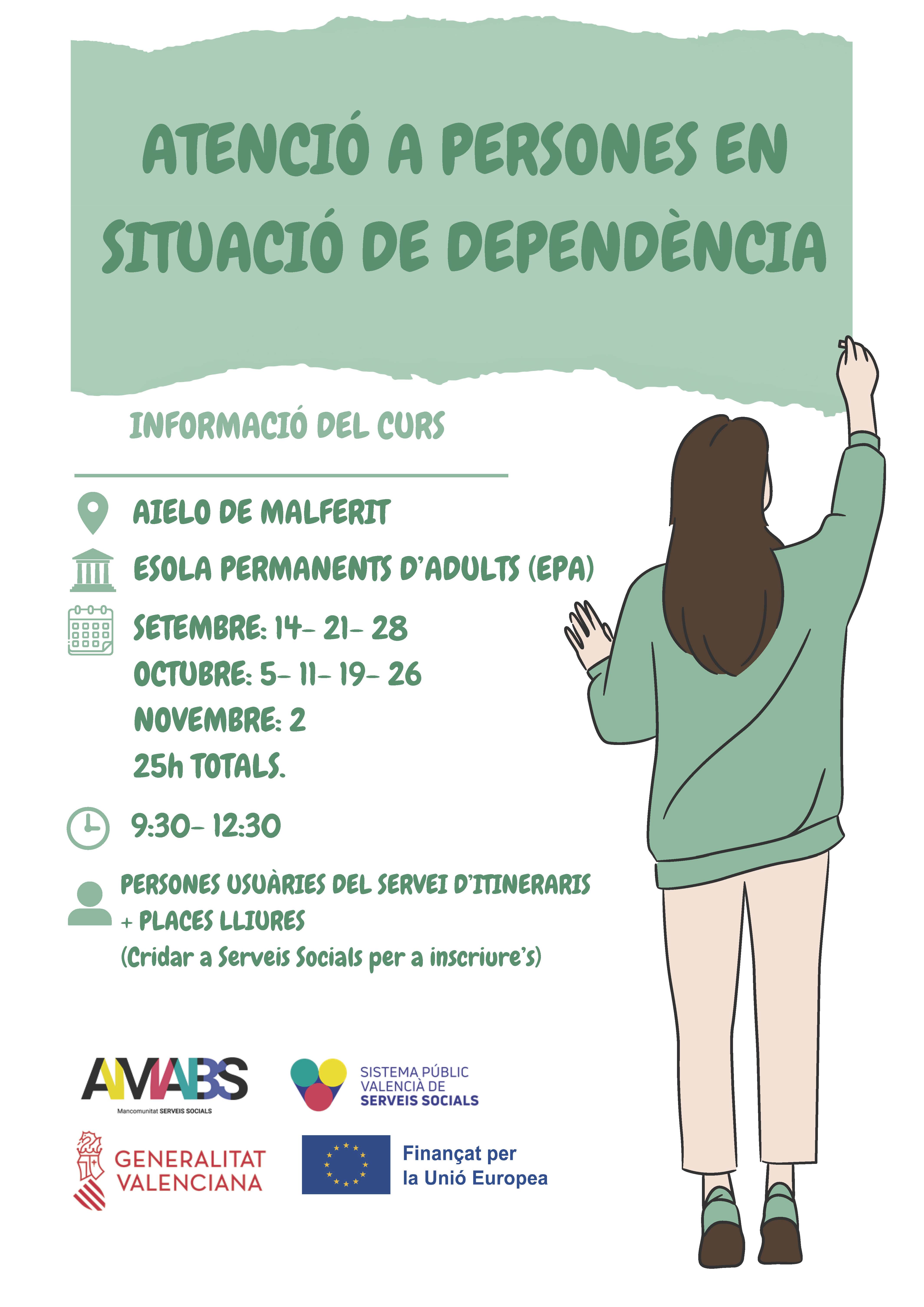 Atenció a persones en situació de dependència 