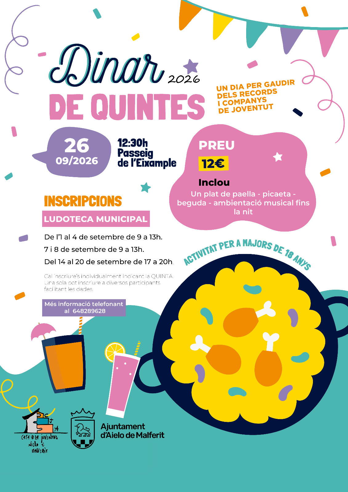 DINAR DE LES QUINTES 2026