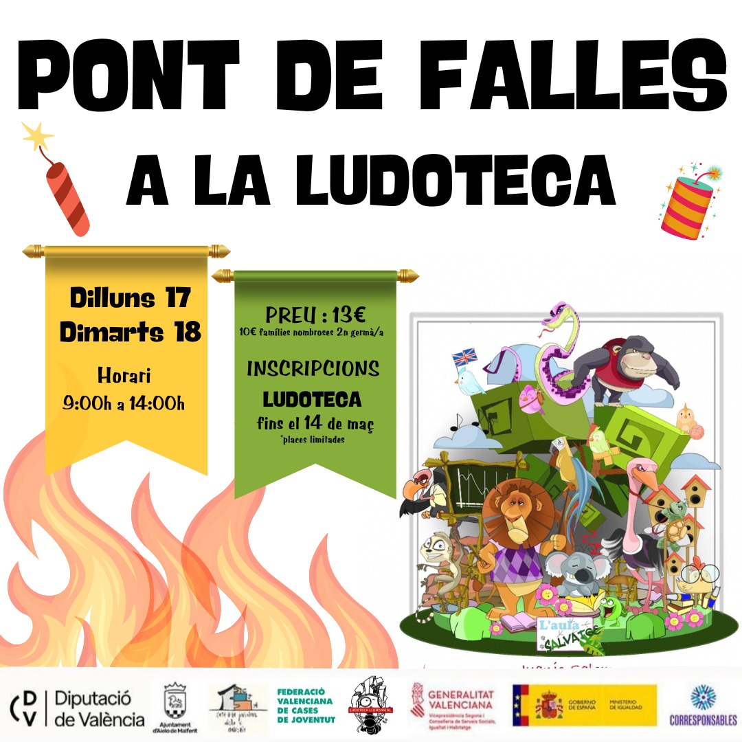 PONT DE FALLES  A LA LUDOTECA