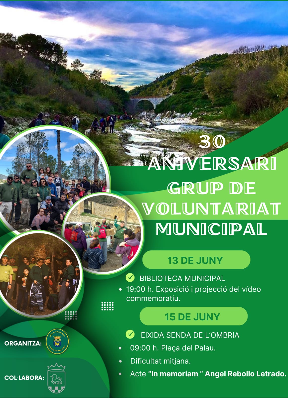 30 aniversari GRUP DE VOLUNTARIAT