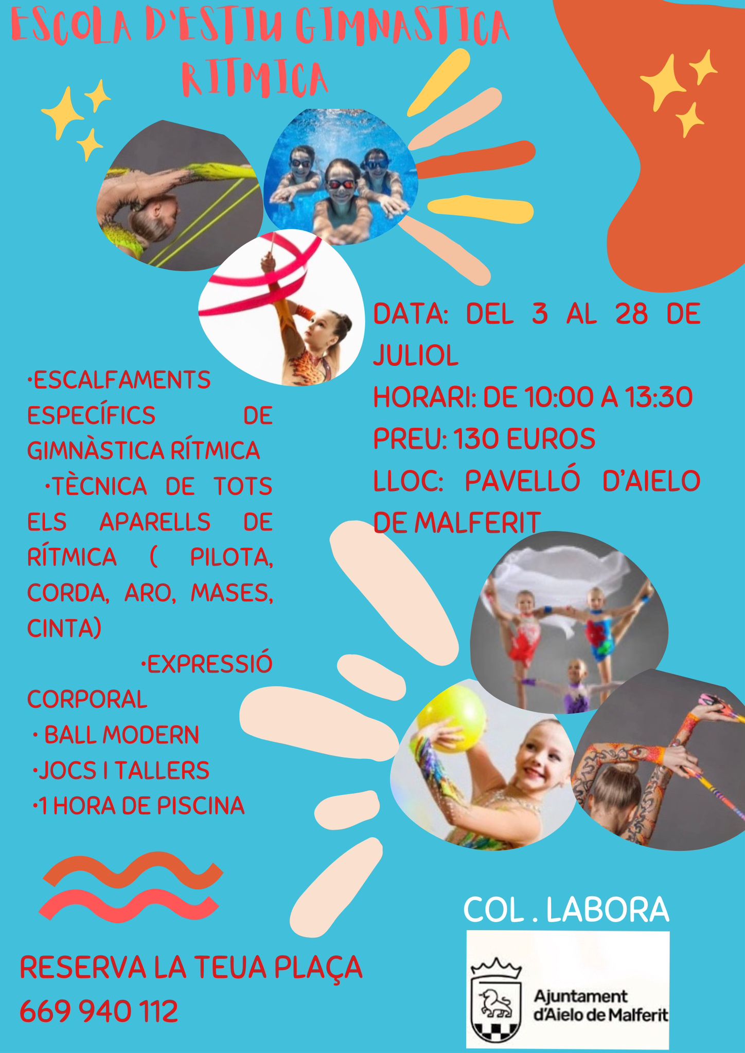 ESCOLA D'ESTIU GIMNÀSTICA RÍTMICA 