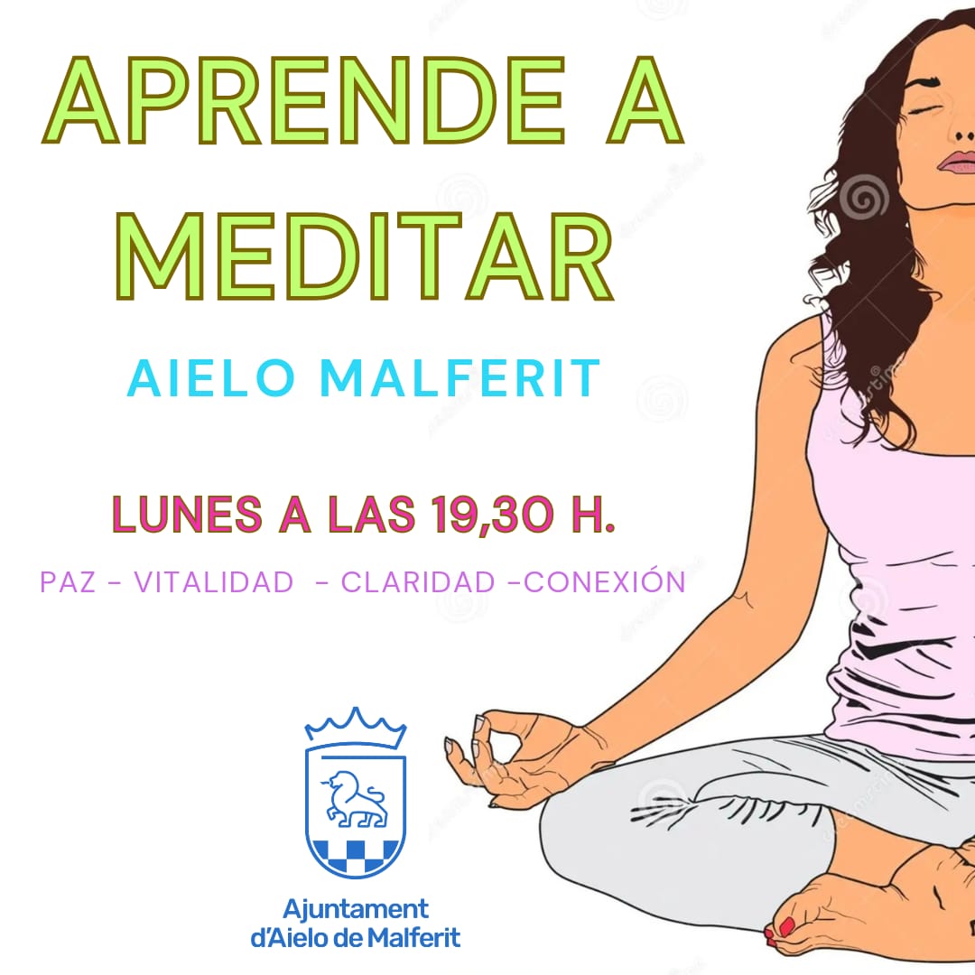 Aprén a MEDITAR en Aielo de Malferit