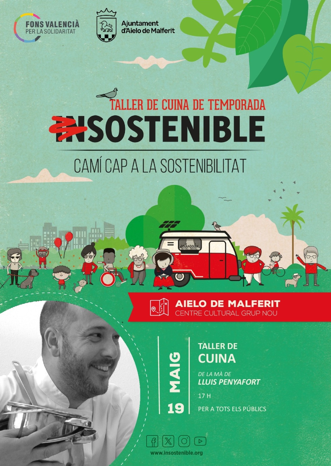 Taller de cuina de temporada sostenible "Camí cap a la sostenibilitat"