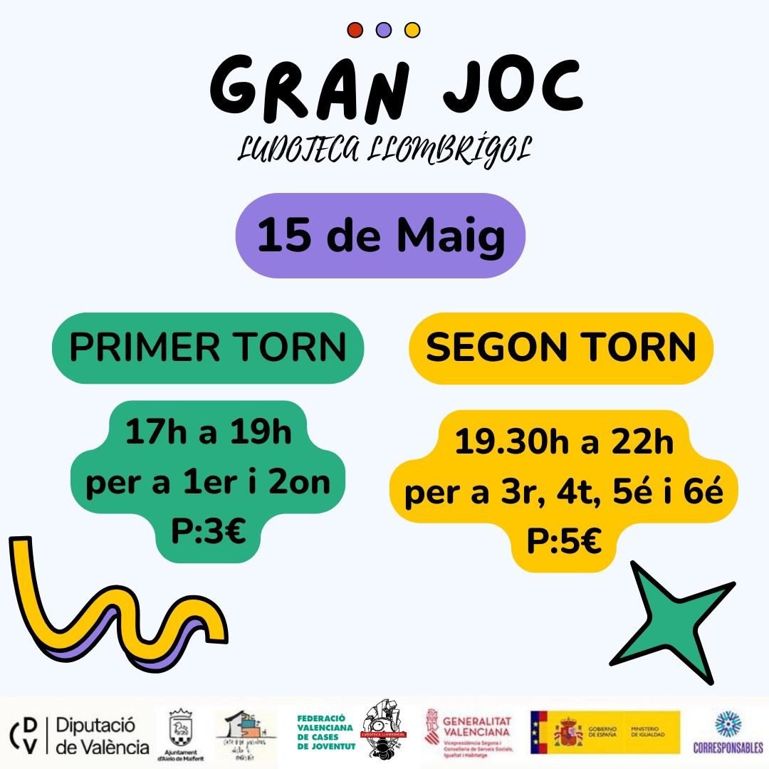 GRAN JOC a la Ludoteca
