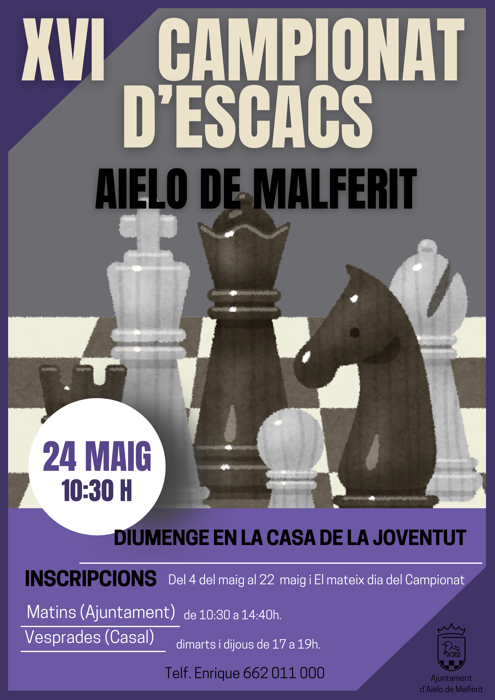 XVI Campionat d'Escacs Comarcal i Local