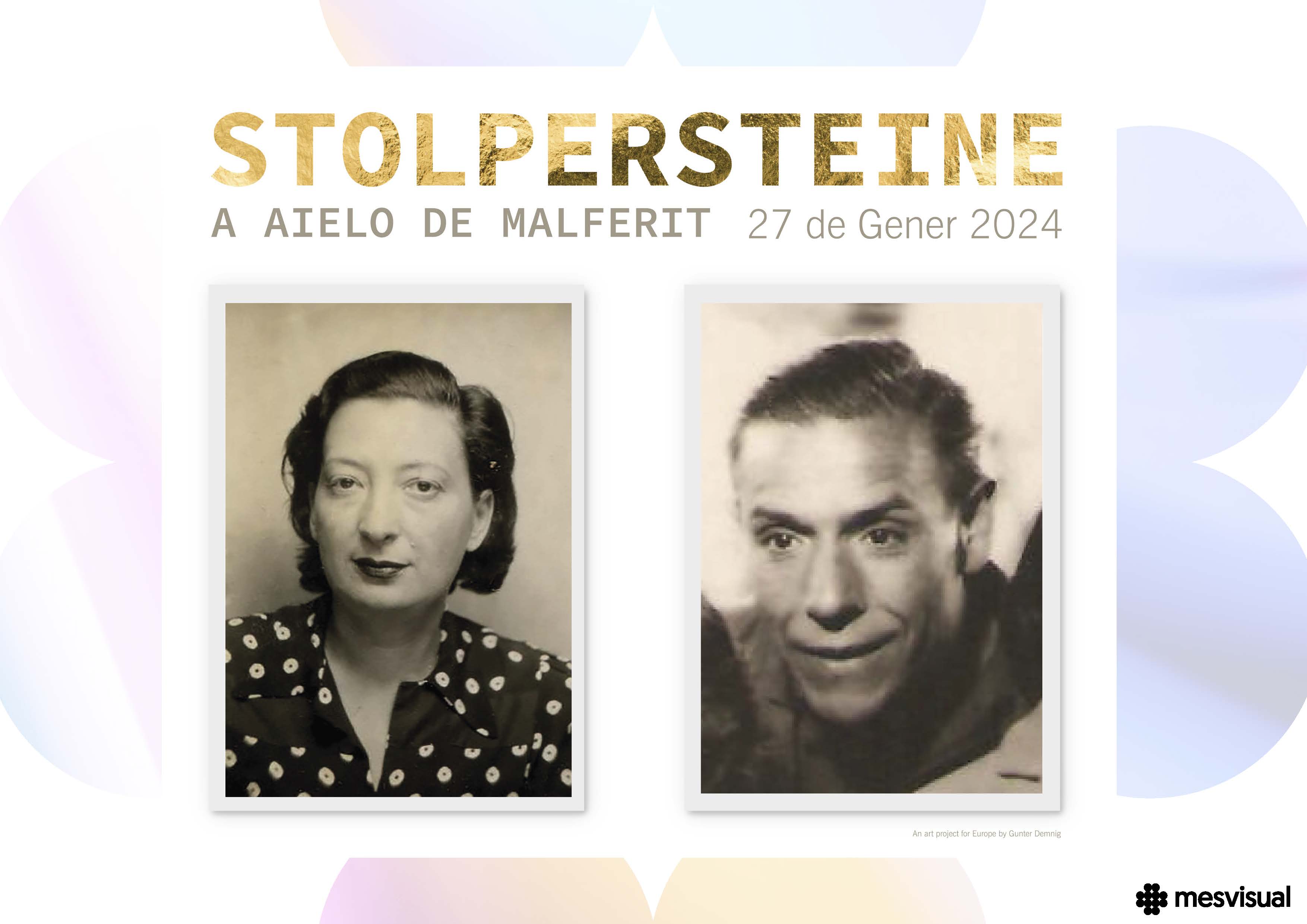 Aielo de Malferit retrà homenatge a les víctimes de l’Holocaust Paulette Weil Grumbacher i Miguel Belda Belda