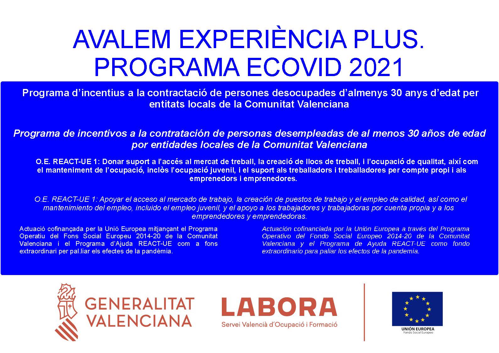 L’Ajuntament d’Aielo de Malferit contracta 3 persones desocupades mitjançant el programa ECOVID 2021